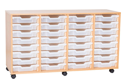 School 8 High 32 Tray Quad Unit
