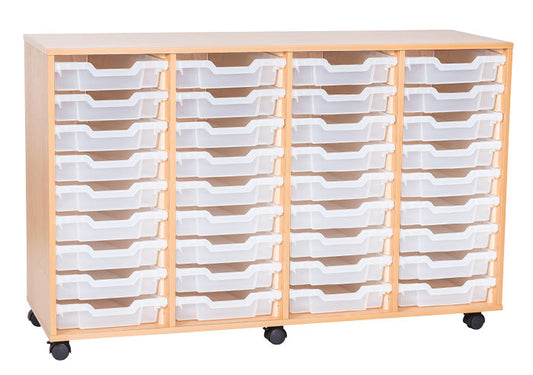 School 9 High 36 Tray Quad Unit
