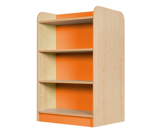 School KubbyClass Double Sided Library Bookcase Height 1250mm