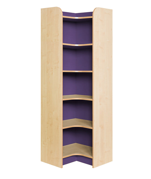 School KubbyClass Internal Corner Library Bookcase Height 2000mm